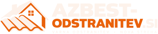 Azbest-Odstranitev.SI – varna odstranitev, nova streha